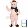 State Fair Pig w- Hat & Scarf Lightweight Mascot Costume
