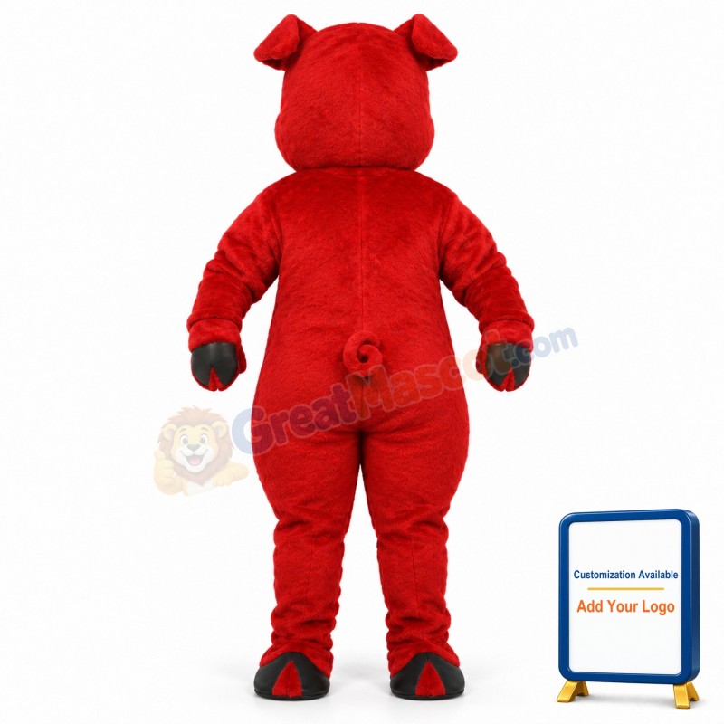 Ruddy Redpig Lightweight Mascot Costume