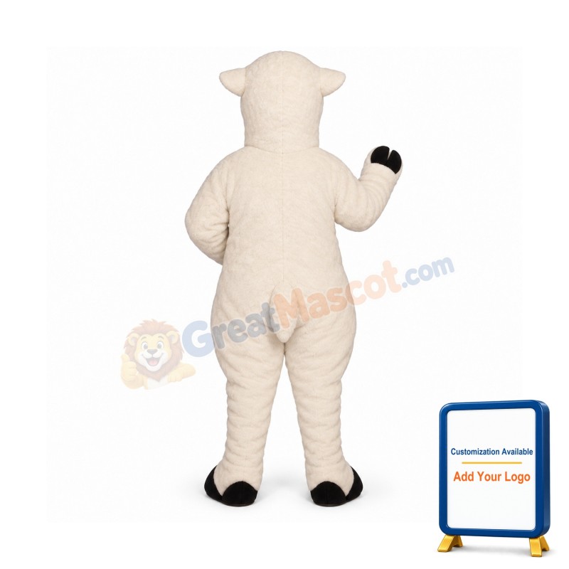 Ewe Lightweight Mascot Costume
