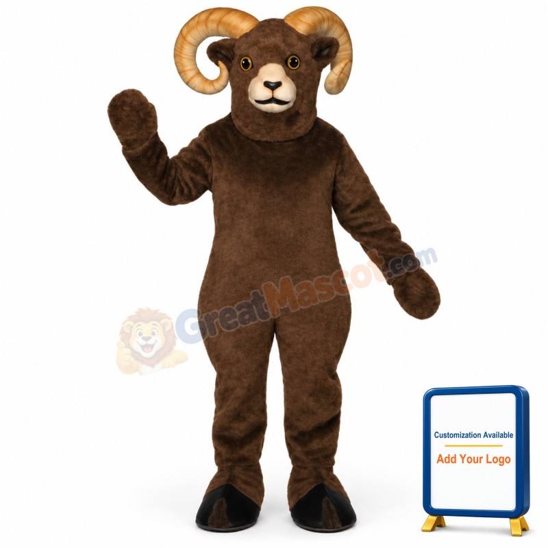 Mountain Goat Lightweight Mascot Costume