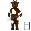 Brown Bessy Lightweight Mascot Costume