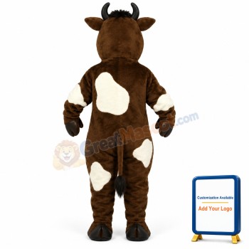 Brown Bessy Lightweight Mascot Costume