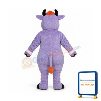 Purple Cow Lightweight Mascot Costume