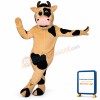 Tan Cow Lightweight Mascot Costume