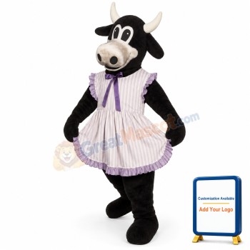 Ms.Buttercup w-Apron Lightweight Mascot Costume