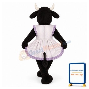 Ms.Buttercup w-Apron Lightweight Mascot Costume