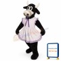 Ms.Buttercup w-Apron Lightweight Mascot Costume