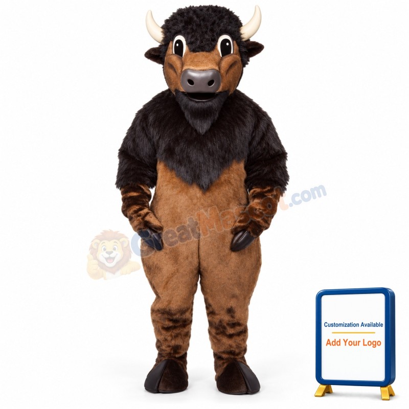 Buffy Buffalo Lightweight Mascot Costume
