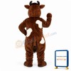 Brown Cow Lightweight Mascot Costume