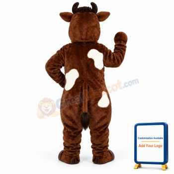Brown Cow Lightweight Mascot Costume