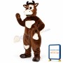 Brown Cow Lightweight Mascot Costume