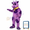 Ms.Violet w-Bell Collar Lightweight Mascot Costume