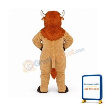 Baby Buffalo Lightweight Mascot Costume
