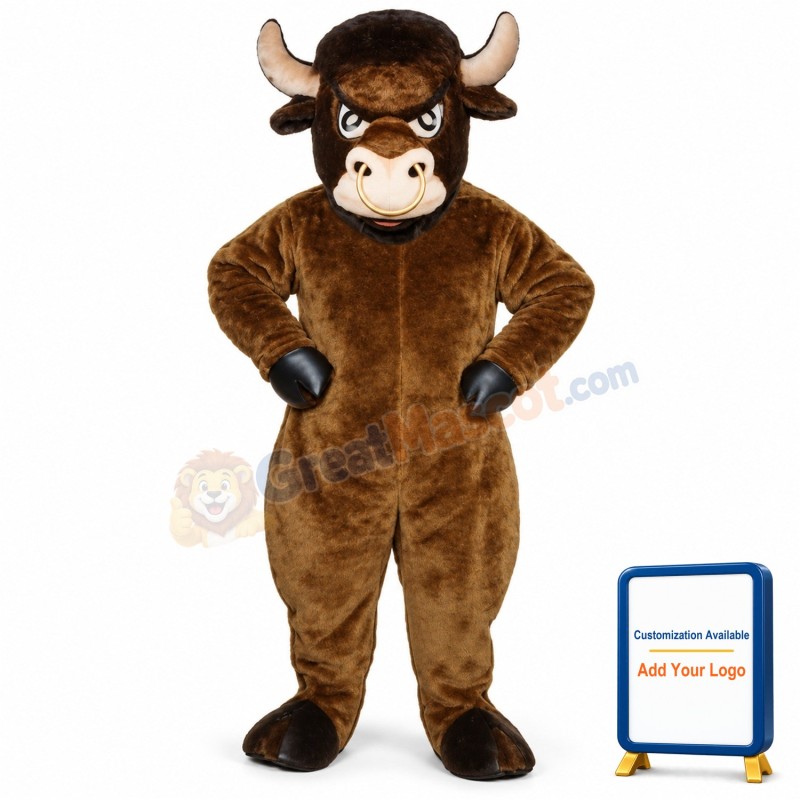Cartoon Bull Lightweight Mascot Costume
