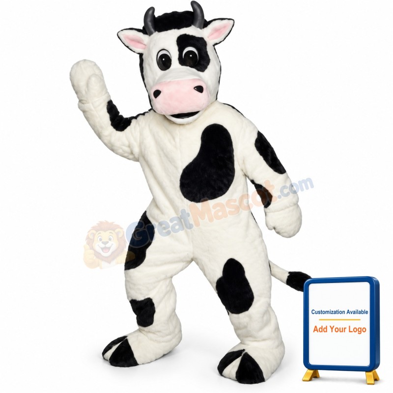 Cow Lightweight Mascot Costume