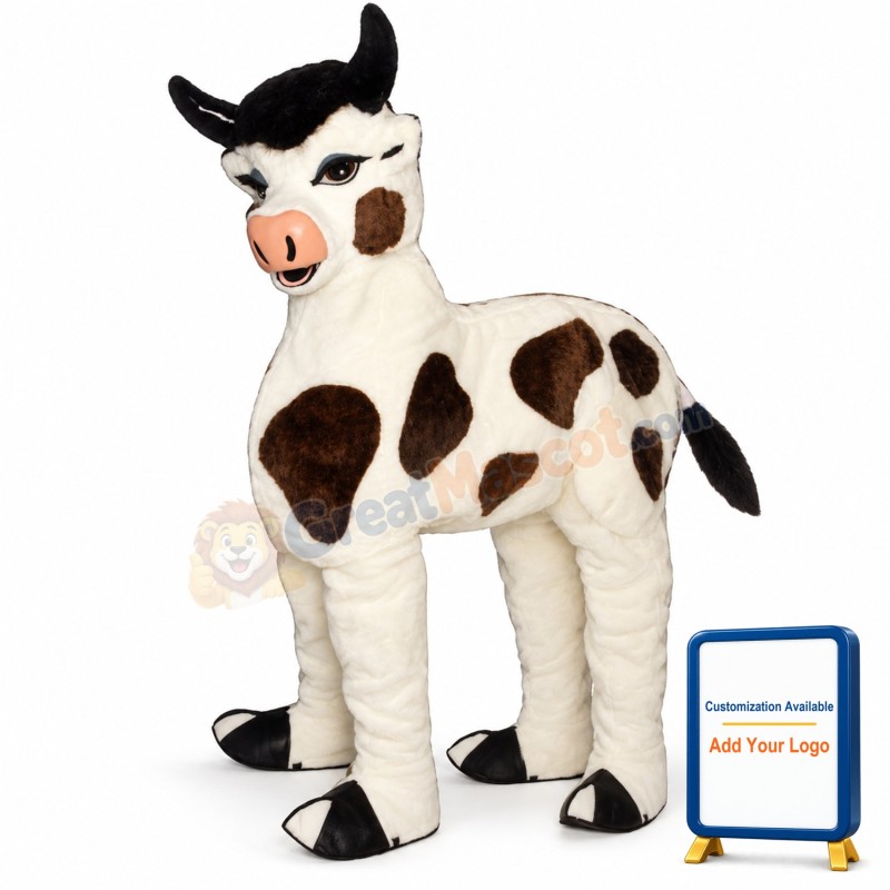 Two-Man Cow Lightweight Mascot Costume