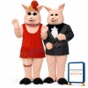 Peaches Pig Lightweight Mascot Costume