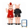 Peaches Pig Lightweight Mascot Costume