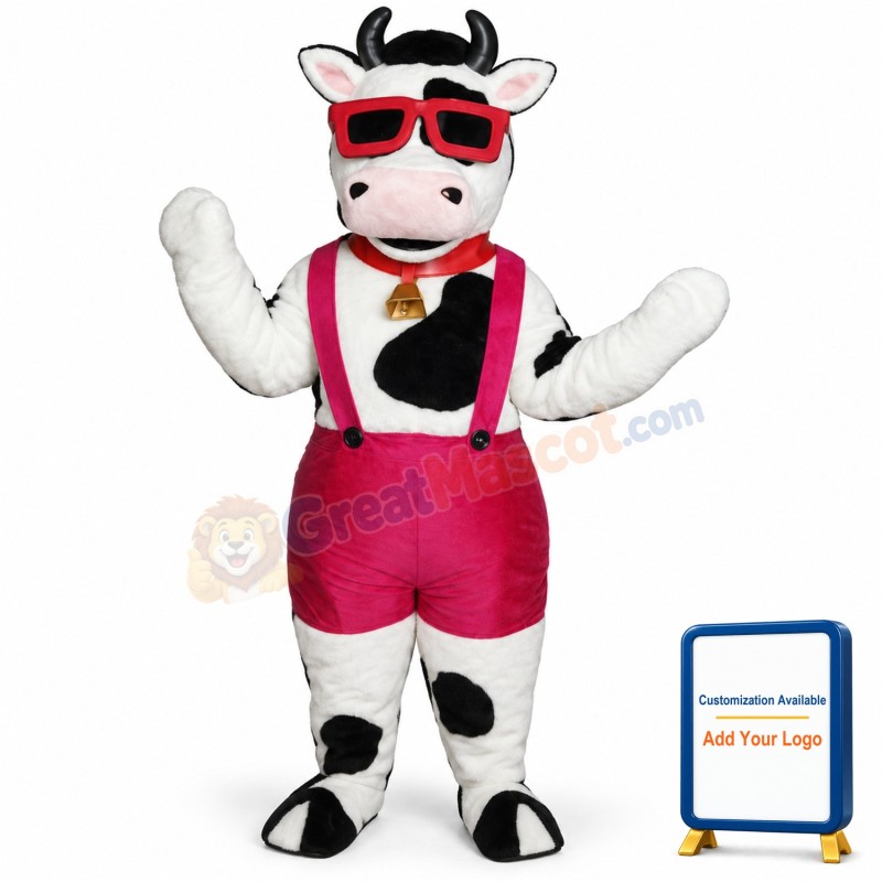 Mootown Moo Lightweight Mascot Costume