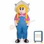 Sally Sow Lightweight Mascot Costume