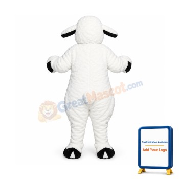 Black-face Sheep Lightweight Mascot Costume