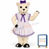Lamb w-apron Lightweight Mascot Costume