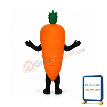 Bug Eyed Carrot Lightweight Mascot Costume
