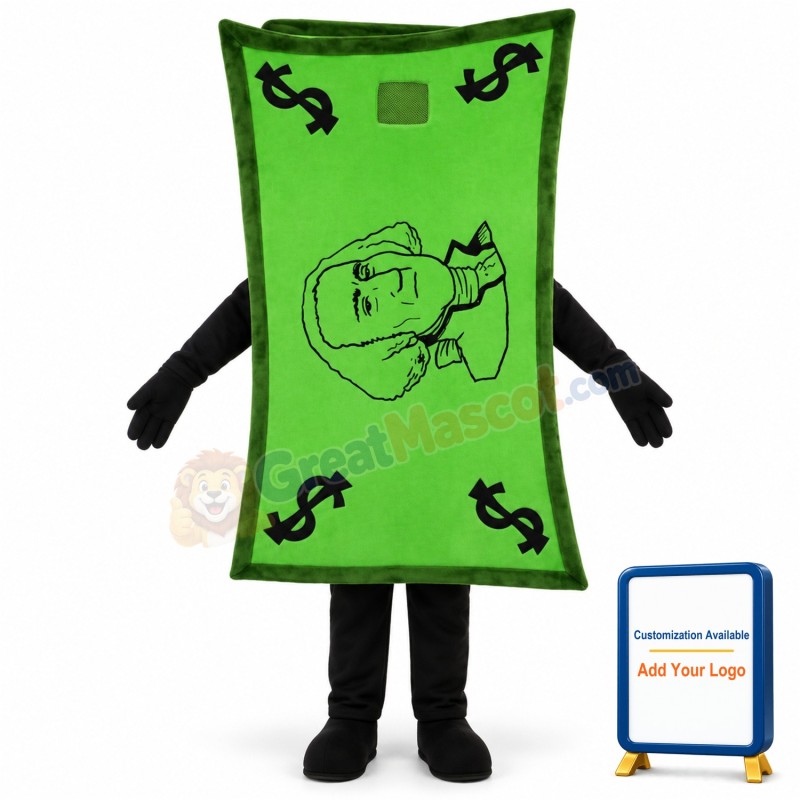 Stack of Money Lightweight Mascot Costume