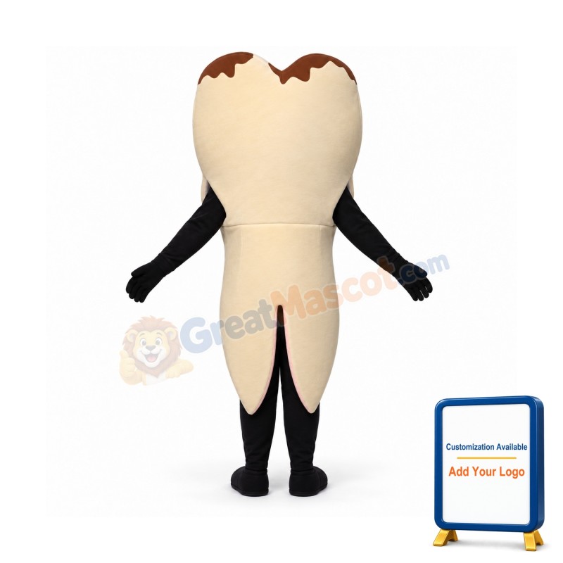 Sad Tooth Lightweight Mascot Costume