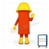 Constuction Brick Lightweight Mascot Costume
