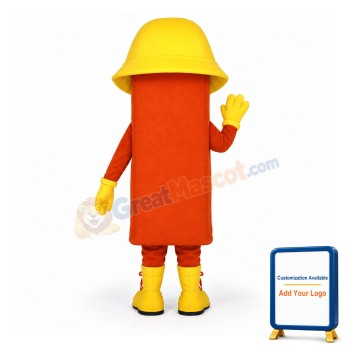 Constuction Brick Lightweight Mascot Costume