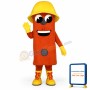 Constuction Brick Lightweight Mascot Costume