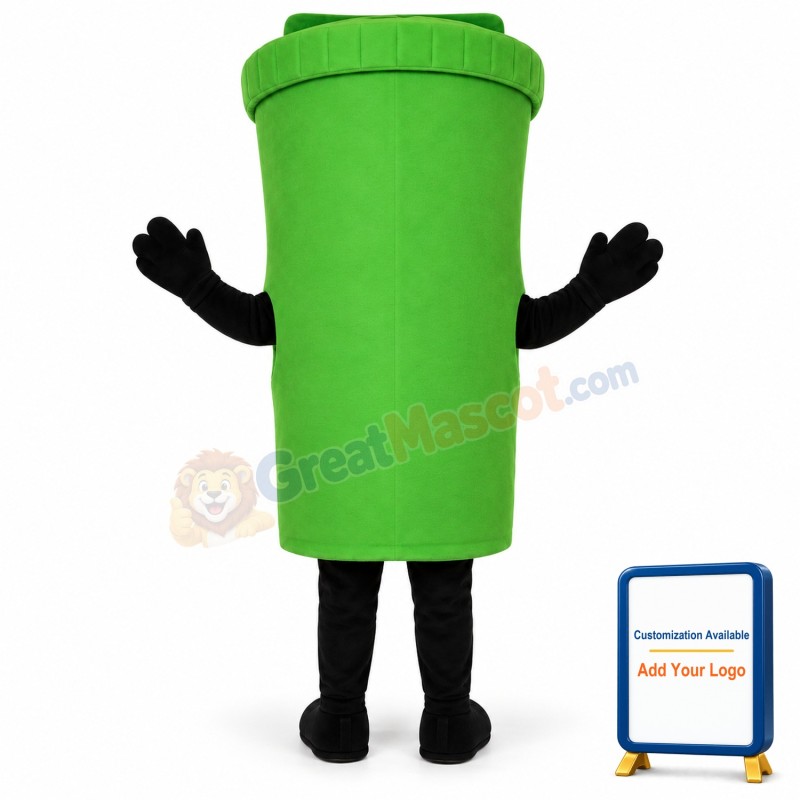 Boy Recycle Can Lightweight Mascot Costume
