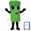 Girl Recycle Can Lightweight Mascot Costume