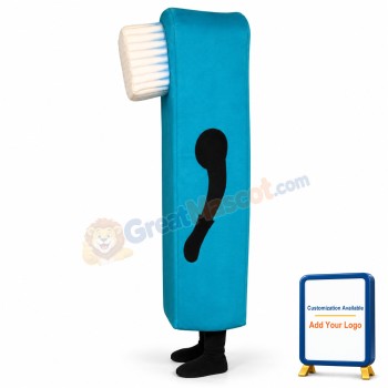 Tooth Brush Lightweight Mascot Costume