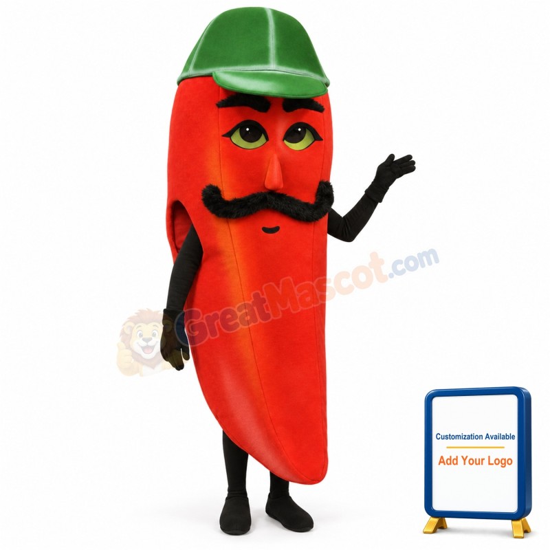 Hot Pepper Lightweight Mascot Costume