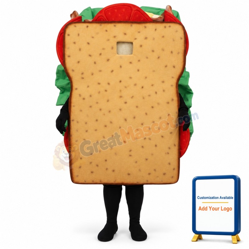 Sandwich Lightweight Mascot Costume