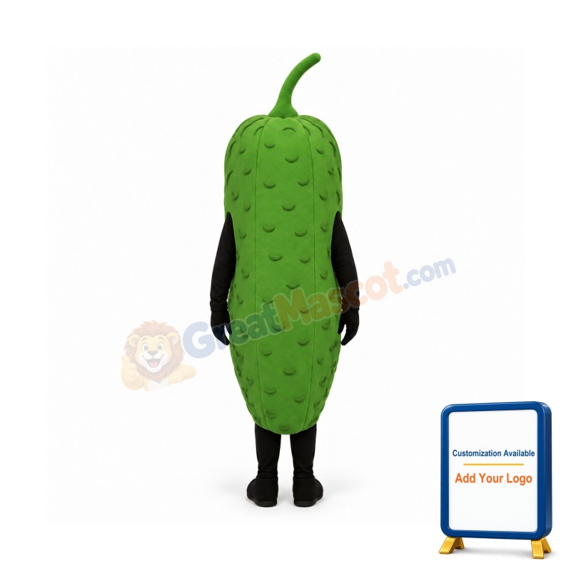 Pickle w-Stem Lightweight Mascot Costume