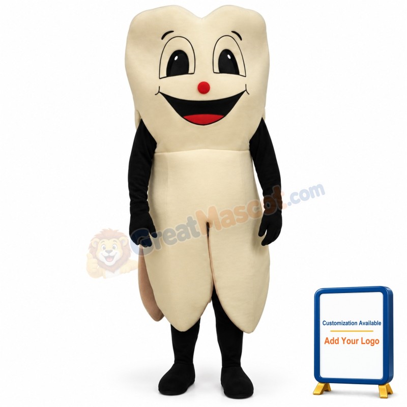 Happy Tooth Lightweight Mascot Costume