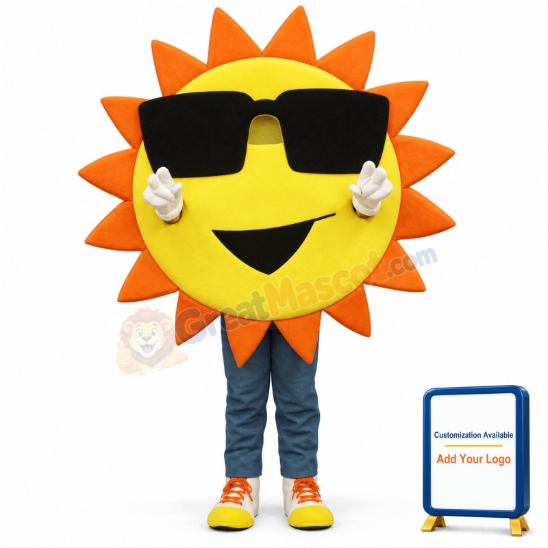 Mr.Shine Lightweight Mascot Costume