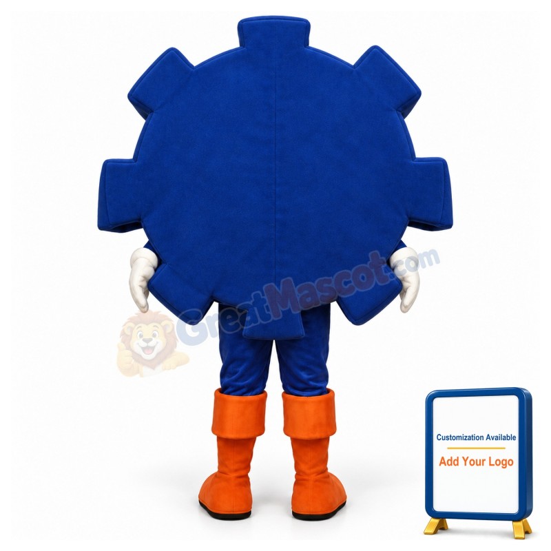 Clovis Cog Lightweight Mascot Costume