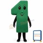 Number One Lightweight Mascot Costume