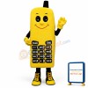 Yellow Phone Lightweight Mascot Costume