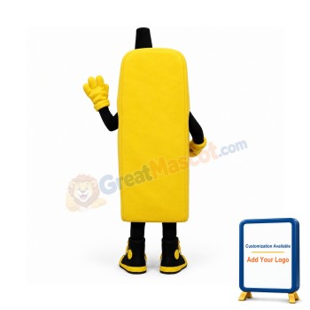 Yellow Phone Lightweight Mascot Costume