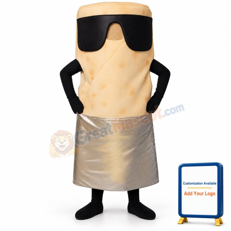 Burrito w-Sunglasses Lightweight Mascot Costume