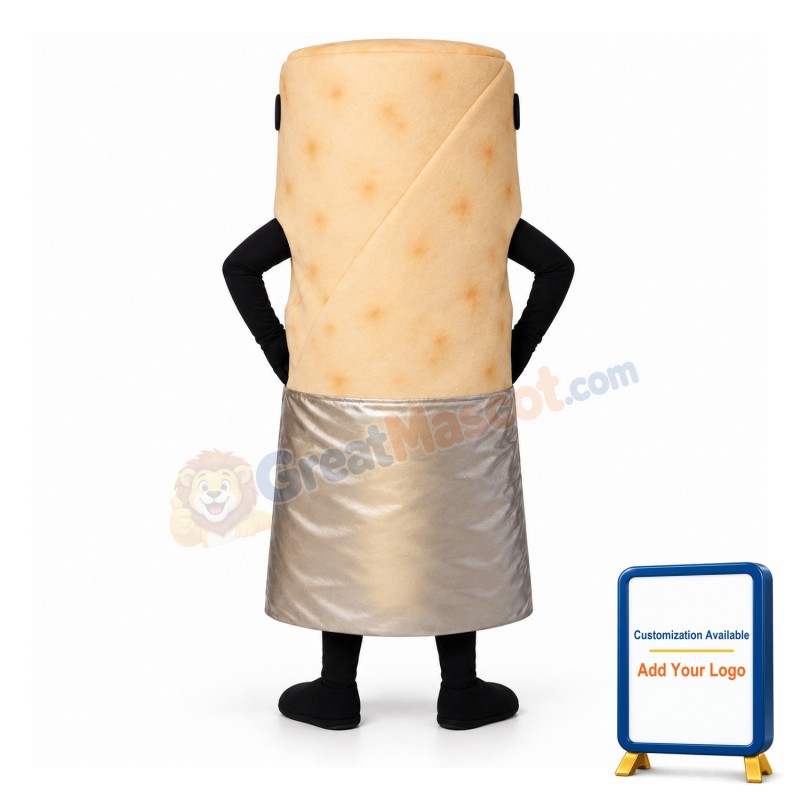 Burrito w-Sunglasses Lightweight Mascot Costume