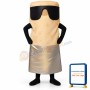 Burrito w-Sunglasses Lightweight Mascot Costume