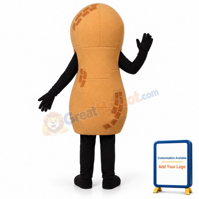 Umpire Peanut Lightweight Mascot Costume