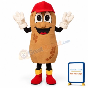 Umpire Peanut w-Hat & Shoes Lightweight Mascot Costume
