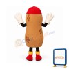 Umpire Peanut w-Hat & Shoes Lightweight Mascot Costume